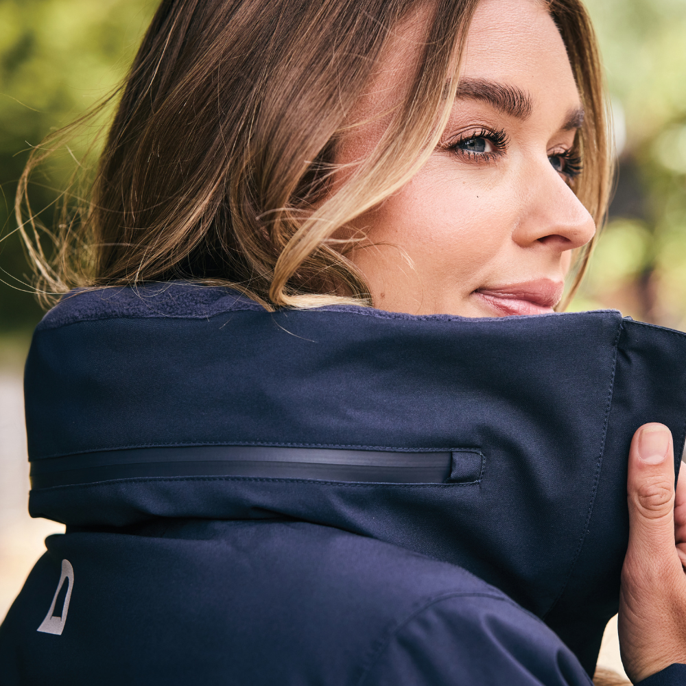 Dublin Ladies Everyday Waterproof Jacket #colour_navy
