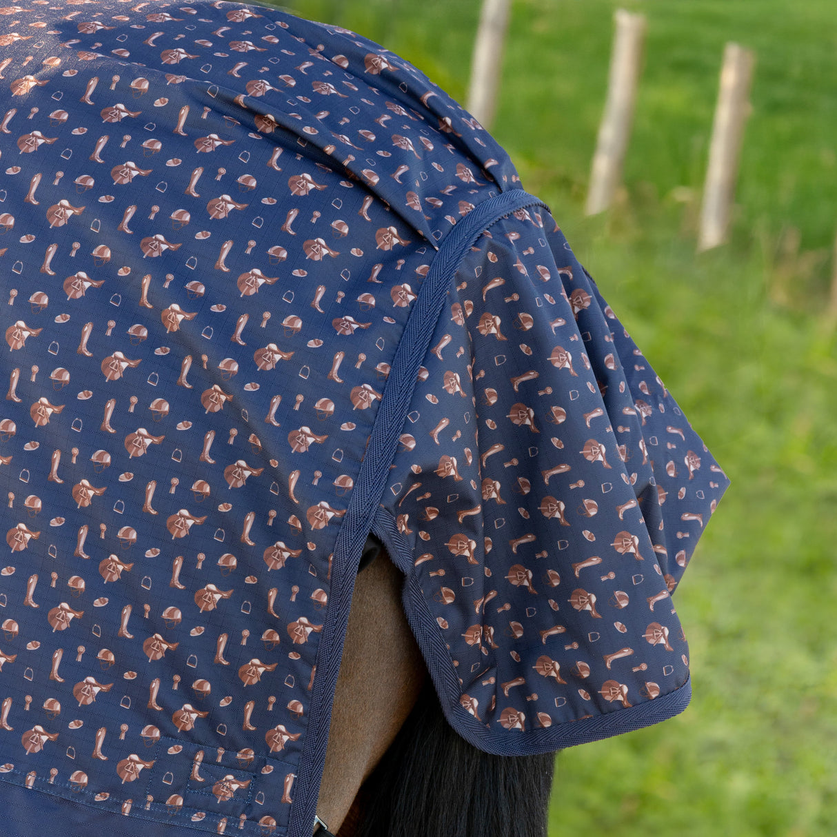 StormX Original Country 100 Turnout Rug #colour_navy