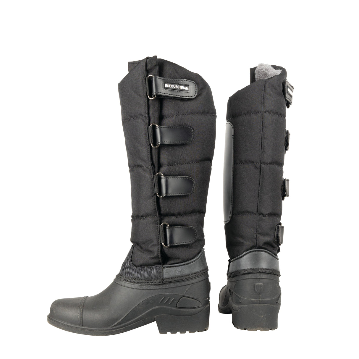 Hy Equestrian Litton Children's Winter Boot #colour_black