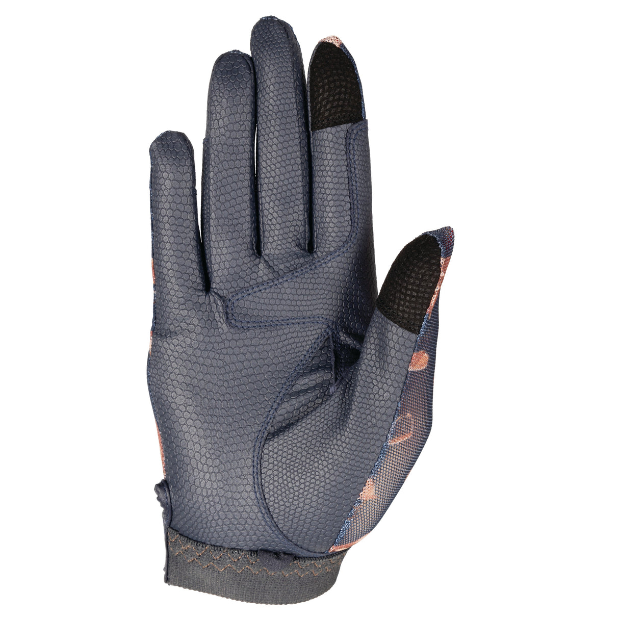Hy Equestrian Elevate Country Riding Gloves #colour_navy-fossil