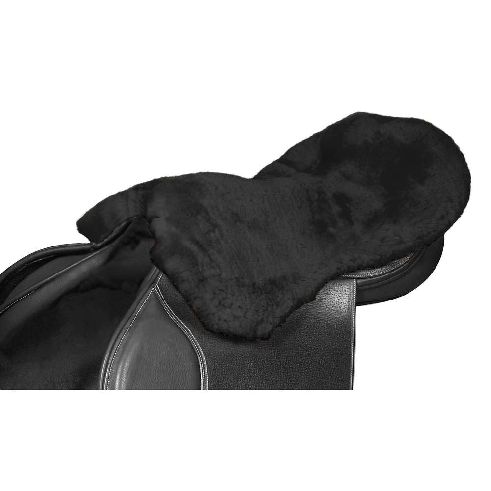 KM Elite Lambswool Seat Saver #colour_black