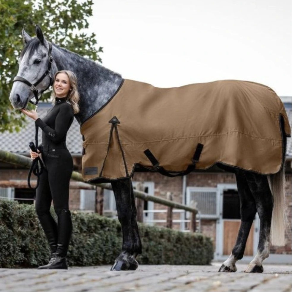 Waldhausen Arctic Light Turnout Rug #colour_cappuccino-black