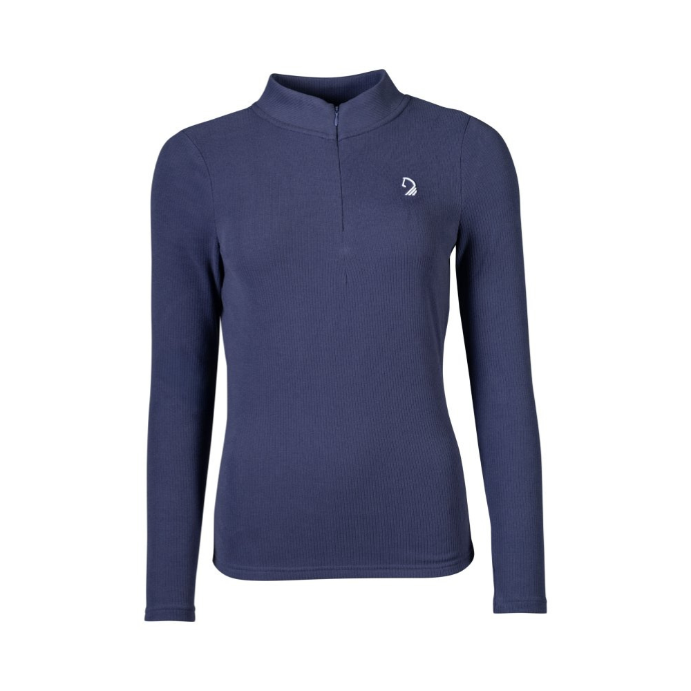 HKM Ladies Longsleeve Shirt -Arezzo Soft- #colour_indigo