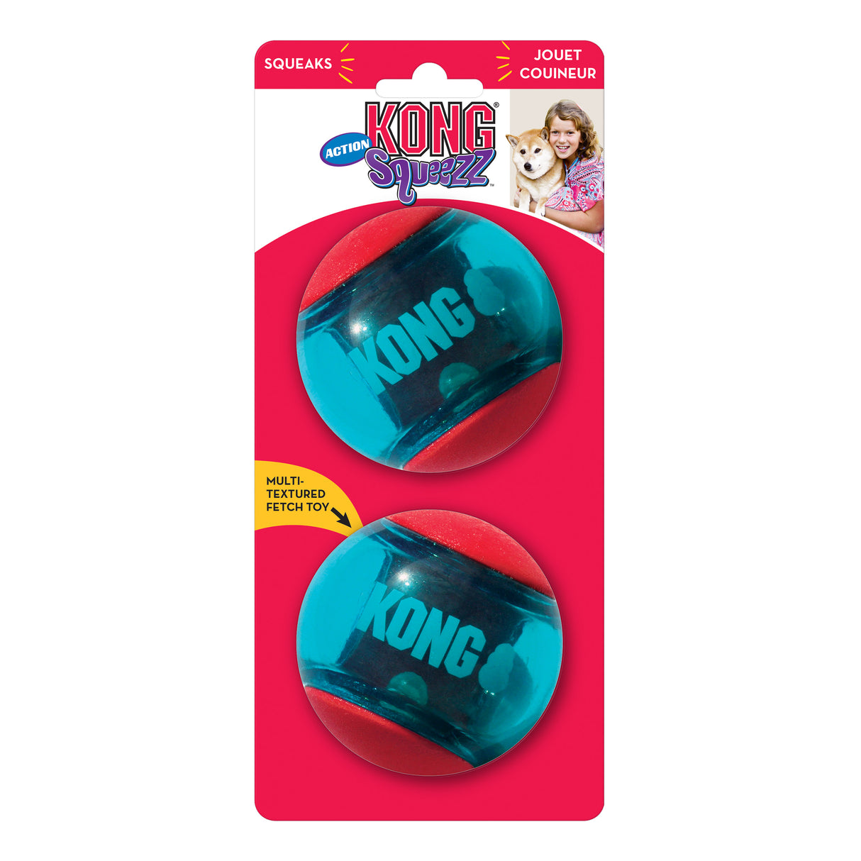 KONG Squeezz Action Ball #size_l