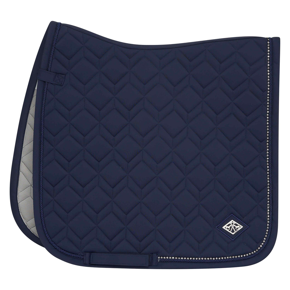 HV Polo Classic Dressage Saddle Pad Classic #colour_navy