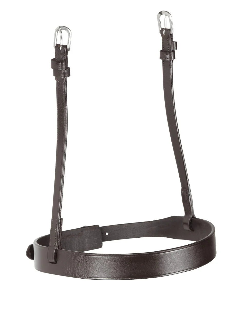 Shires Velociti Rapida Show Hunter Cavesson Noseband #colour_havana