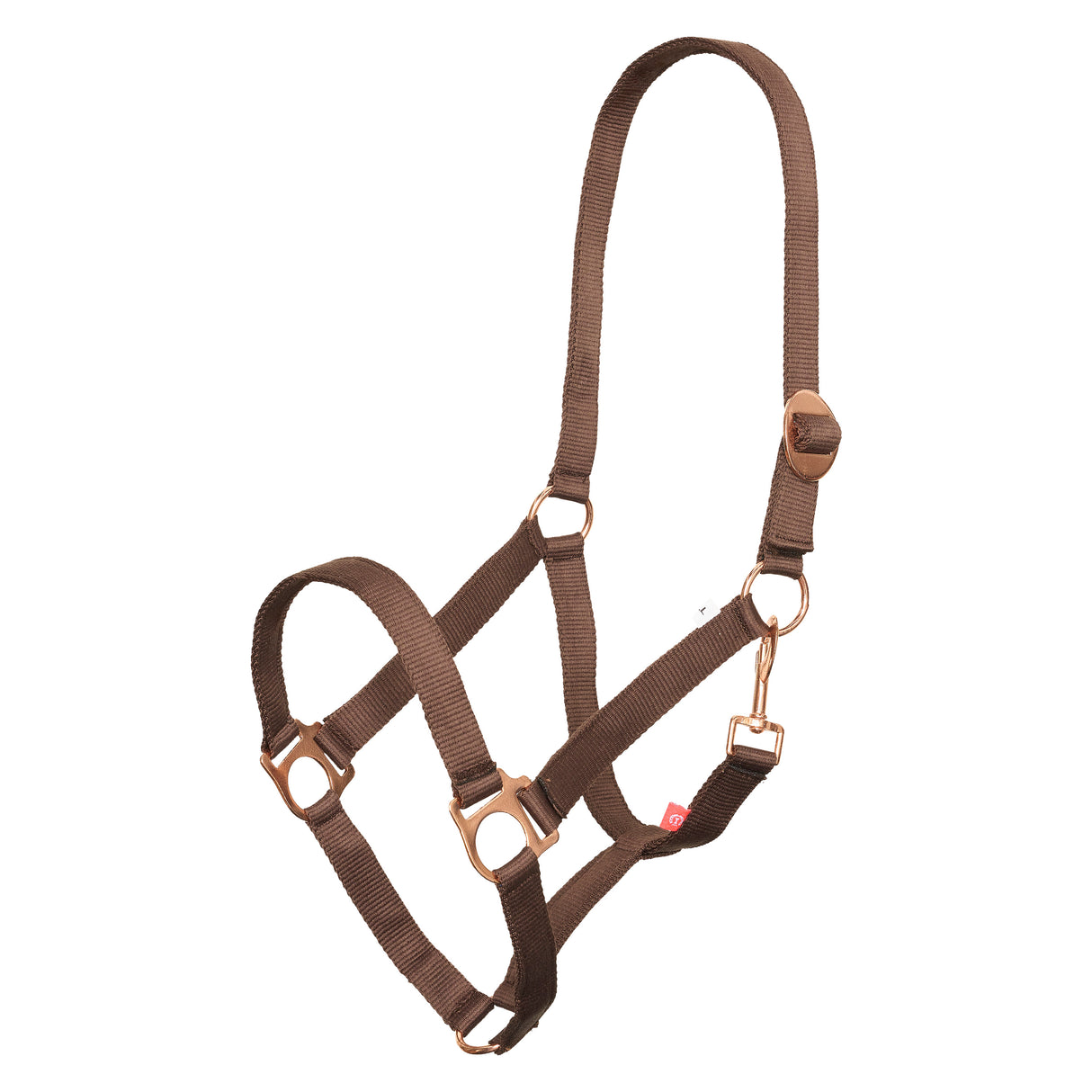 Imperial Riding Nylon Economic Headcollar #colour_walnut