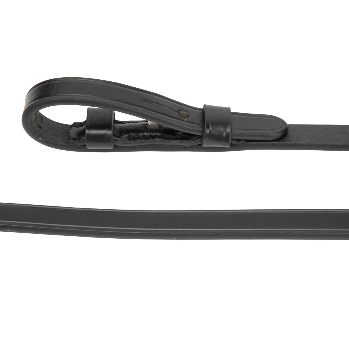 Shires Lusso Curb Reins #colour_black