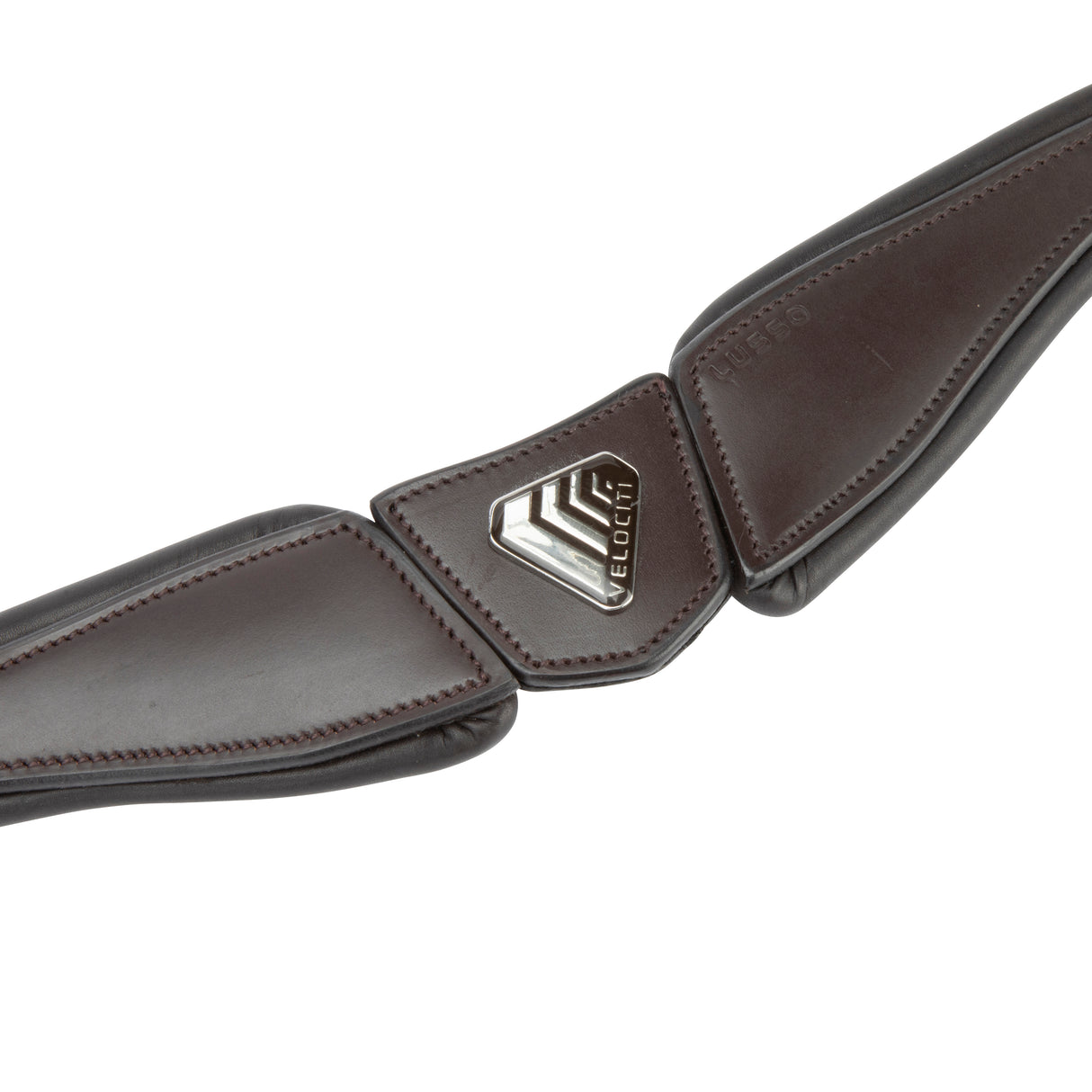 Shires Velociti Lusso Universal Headpiece #colour_havana