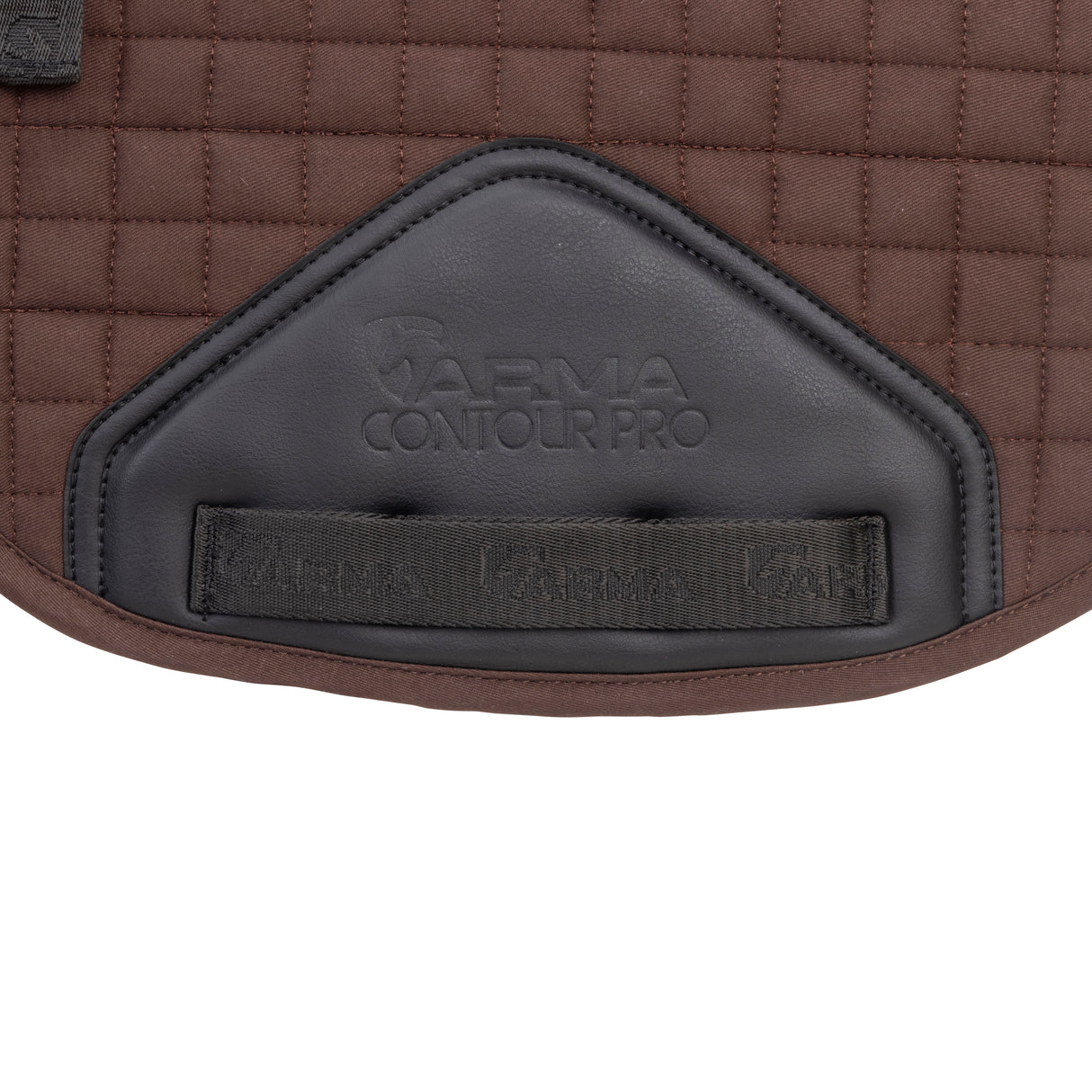 Shires ARMA Deluxe Cotton Numnah #colour_brown
