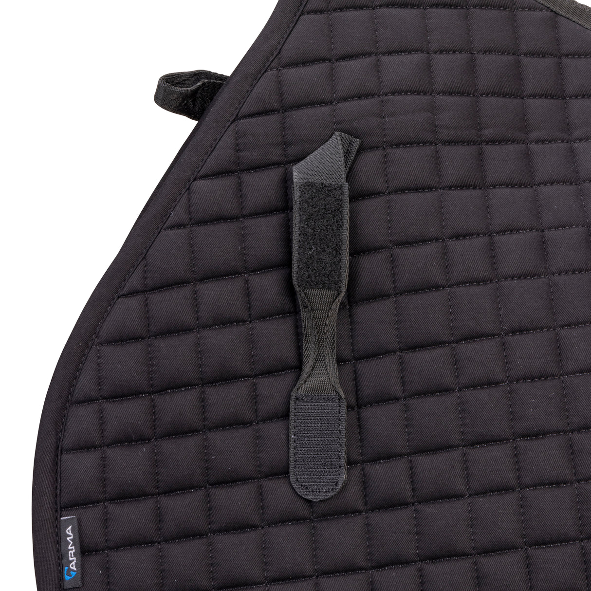 Shires ARMA Deluxe Cotton Jump Saddlecloth #colour_black