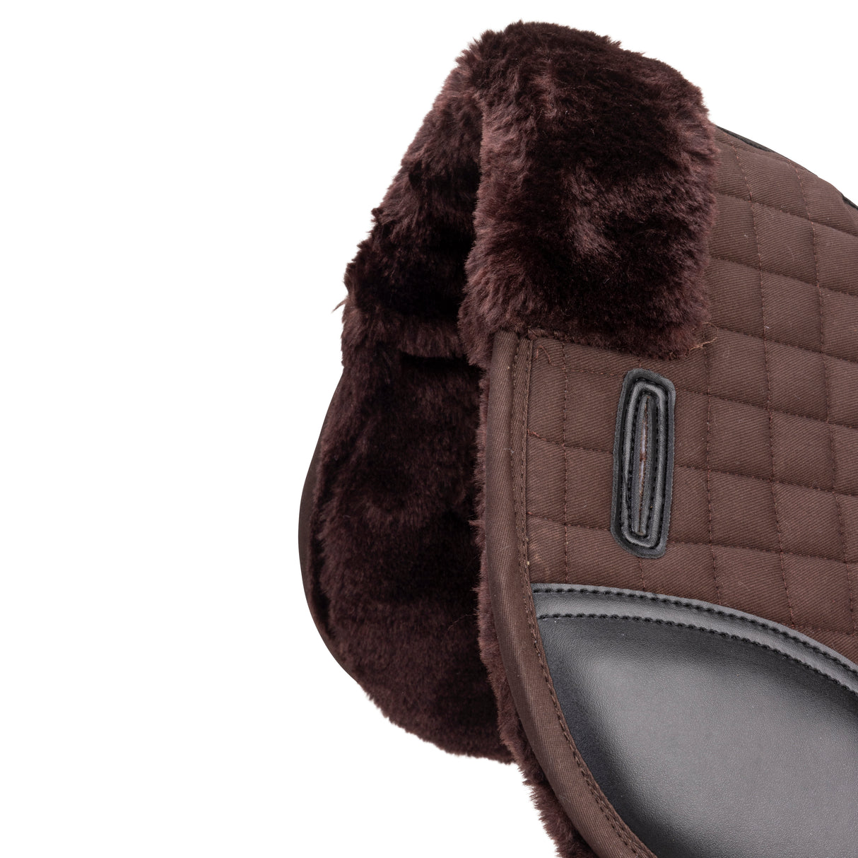 Shires ARMA Deluxe Cotton Half Pad #colour_brown-brown