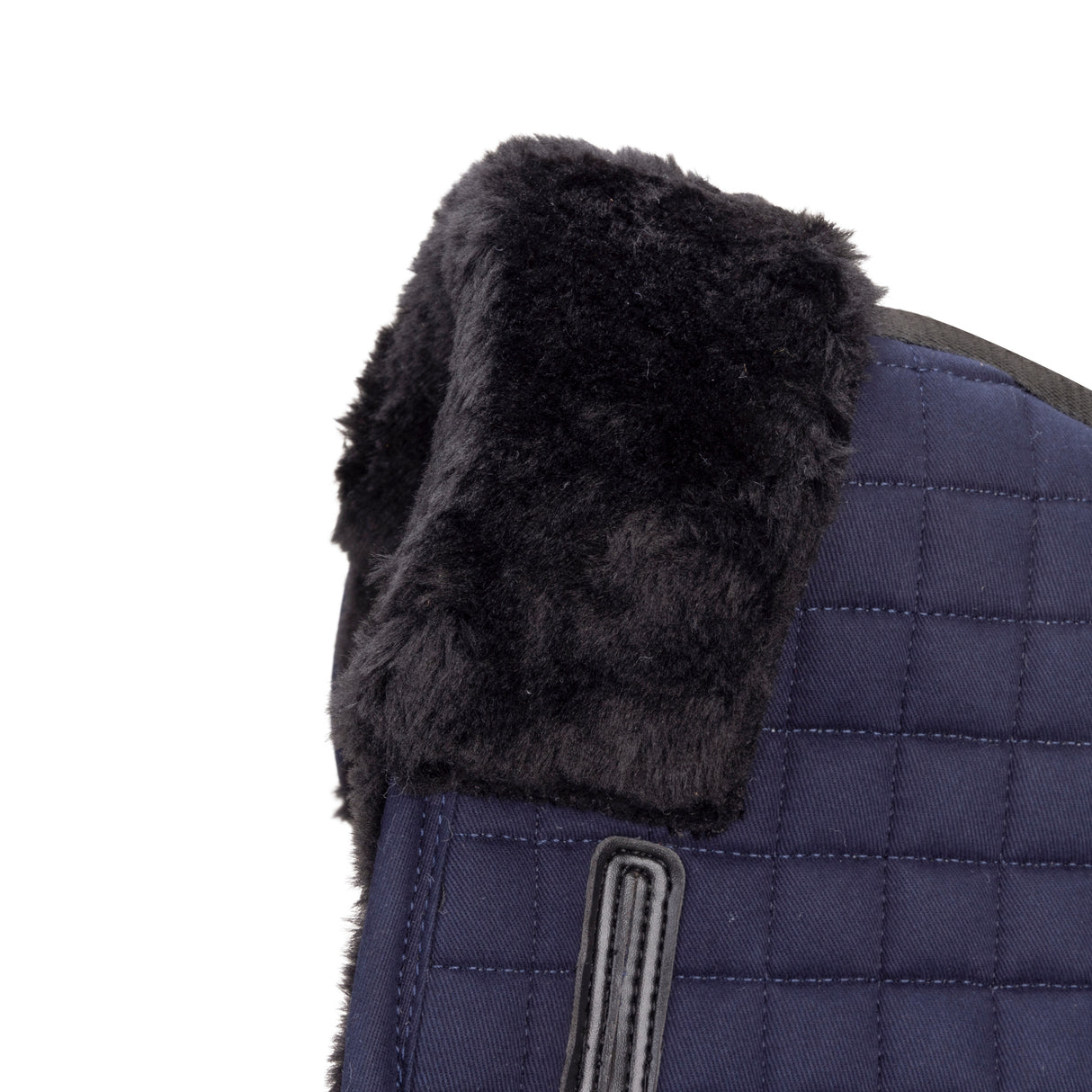 Shires ARMA Deluxe Cotton Half Pad #colour_navy-navy