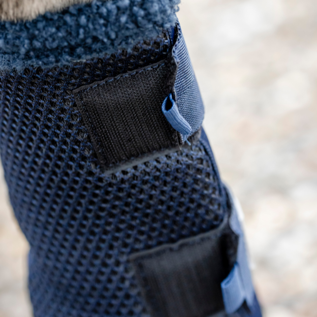 Horseware Ireland Show Ready Wraps #colour_navy-silver