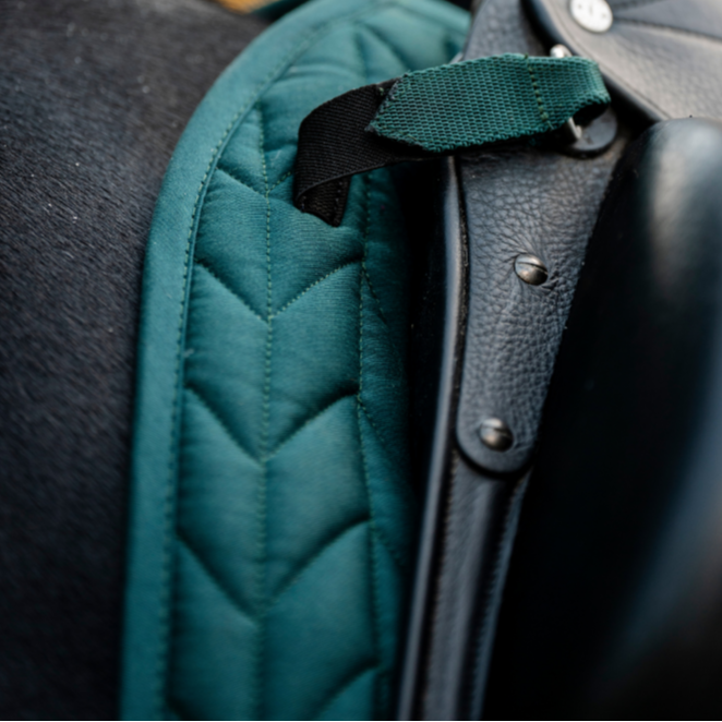 Horseware Ireland Dressage Saddle Pad #colour_dynasty-green