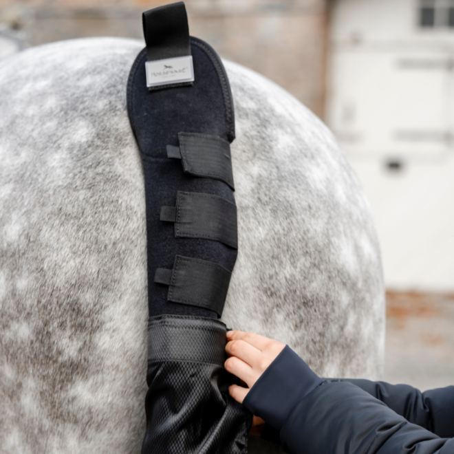Horseware Ireland Tail Guard and Bag #colour_black