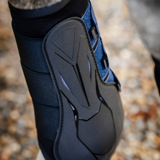 Horseware Ireland Classic Brushing Boots #colour_navy