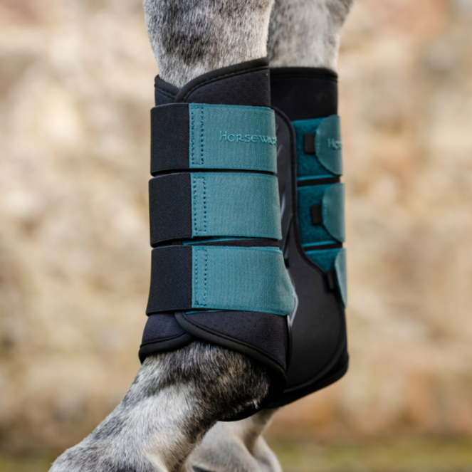 Horseware Ireland Classic Brushing Boots #colour_dynasty-green