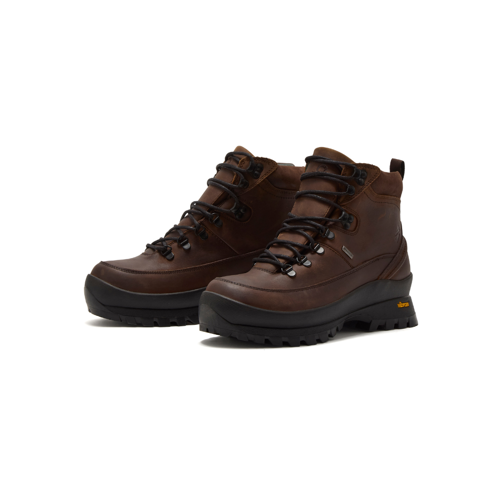 Chatham Challacombe Premium Leather Waterproof Hiking Boots #colour_dark brown