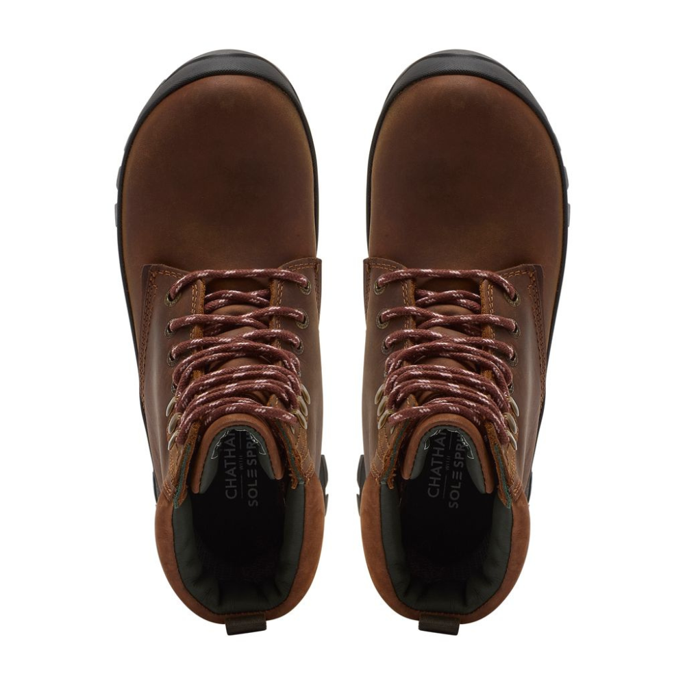 Chatham Ladies Bramham Waterproof Lace Ankle Boots #colour_tan