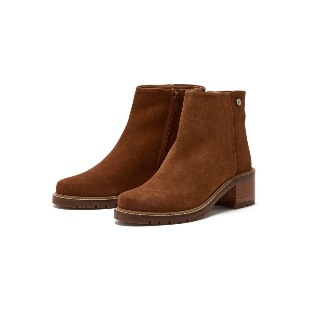 Chatham Ladies Hays Casual Zip Boots #colour_tan