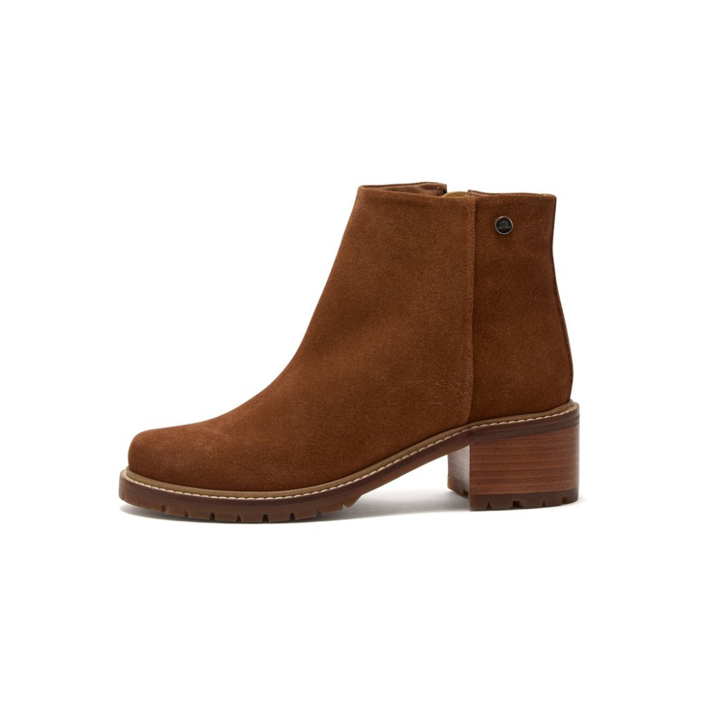 Chatham Ladies Hays Casual Zip Boots #colour_tan