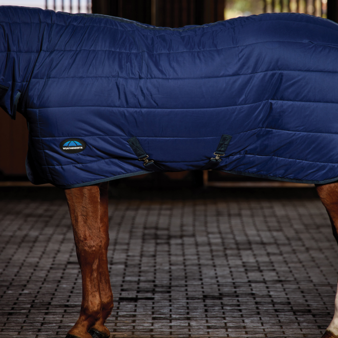 Weatherbeeta Comfitec 220G Under Rug Combo Neck #colour_navy