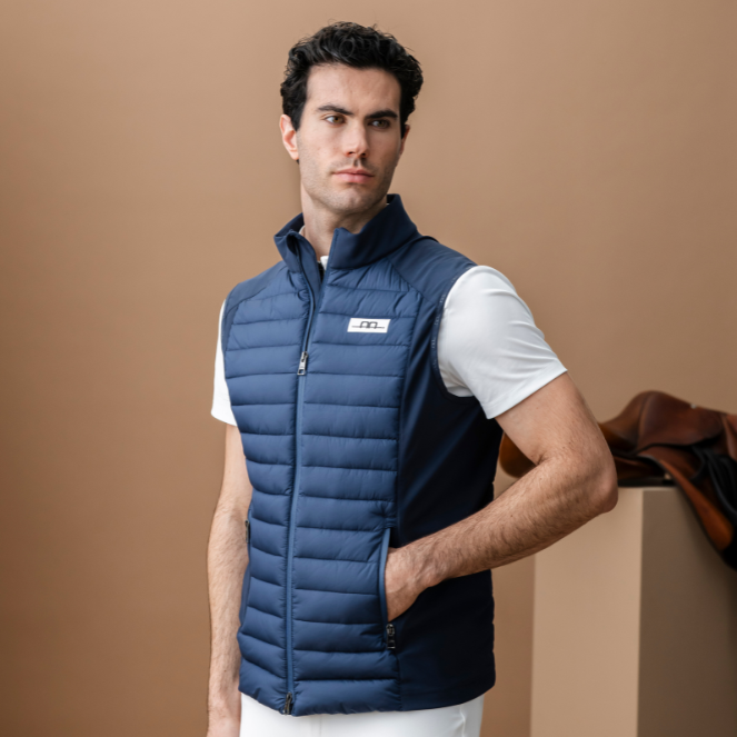 Alessandro Albanese Men's Kari Gilet #colour_core-navy