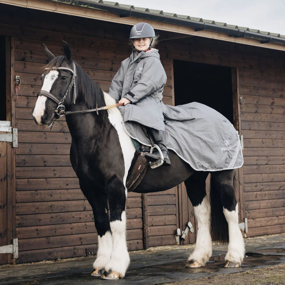 EQUIDRY Exercise Sheet Thick #colour_grey-pale-pink