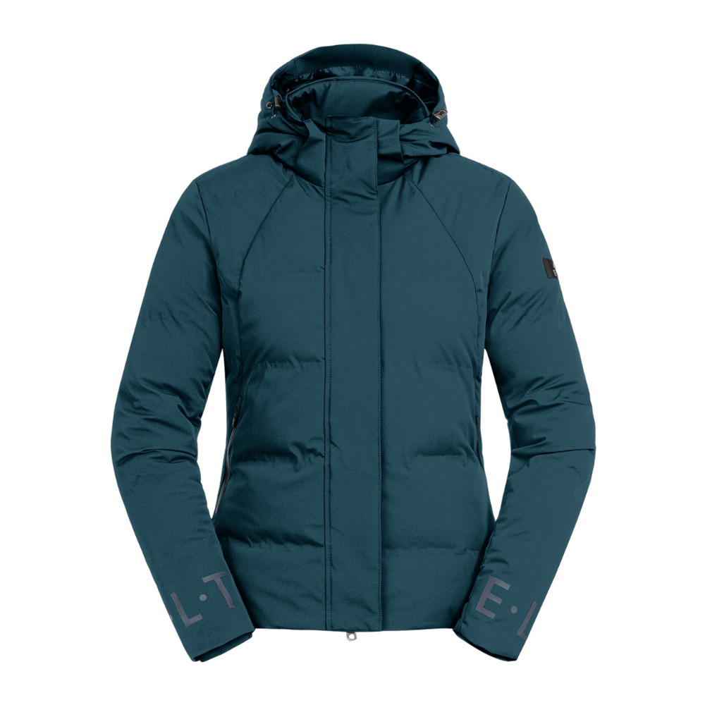 E.L.T Ohio Children's Winter Performance Riding Jacket #colour_petrol-blue