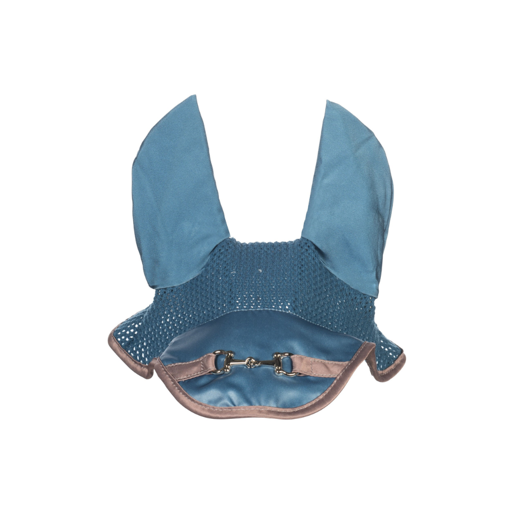 HKM Ear Bonnet -Golden Bit- #colour_smokey-blue
