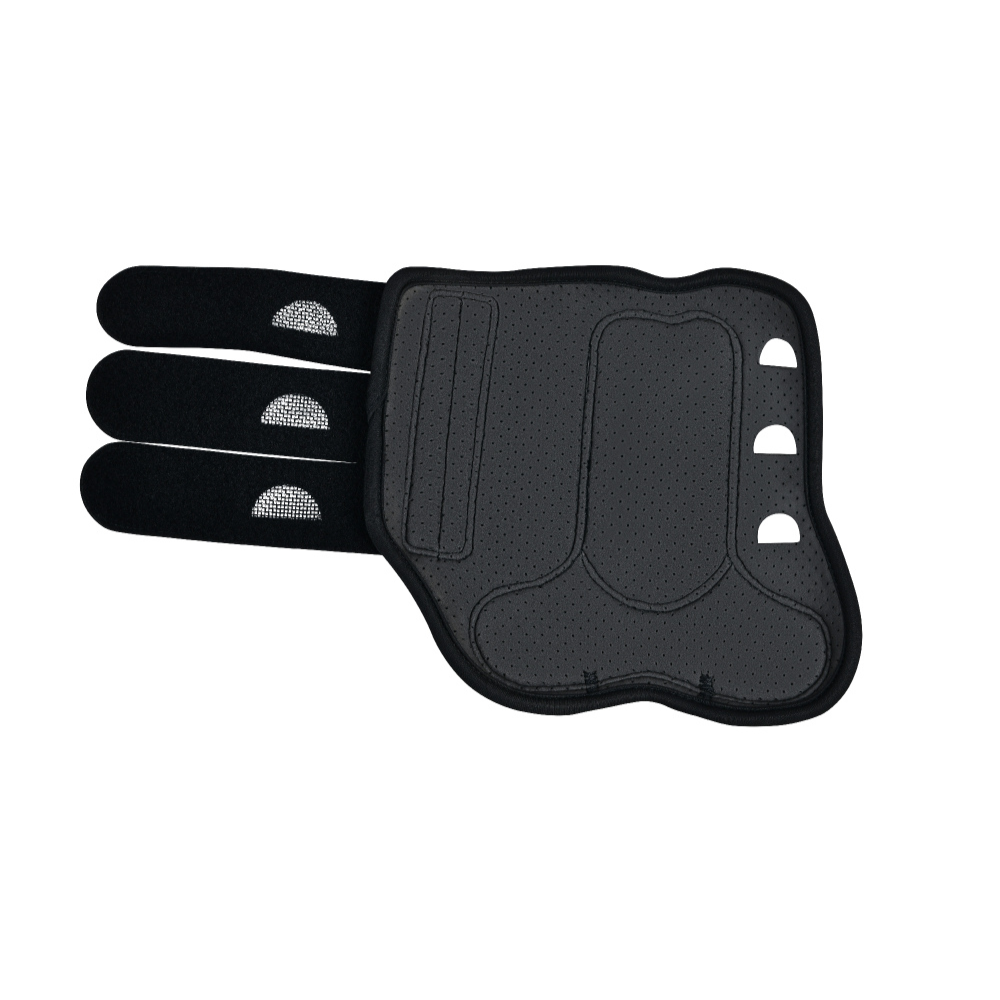 Weatherbeeta Tough-Tec Eventing Front Boots #colour_black