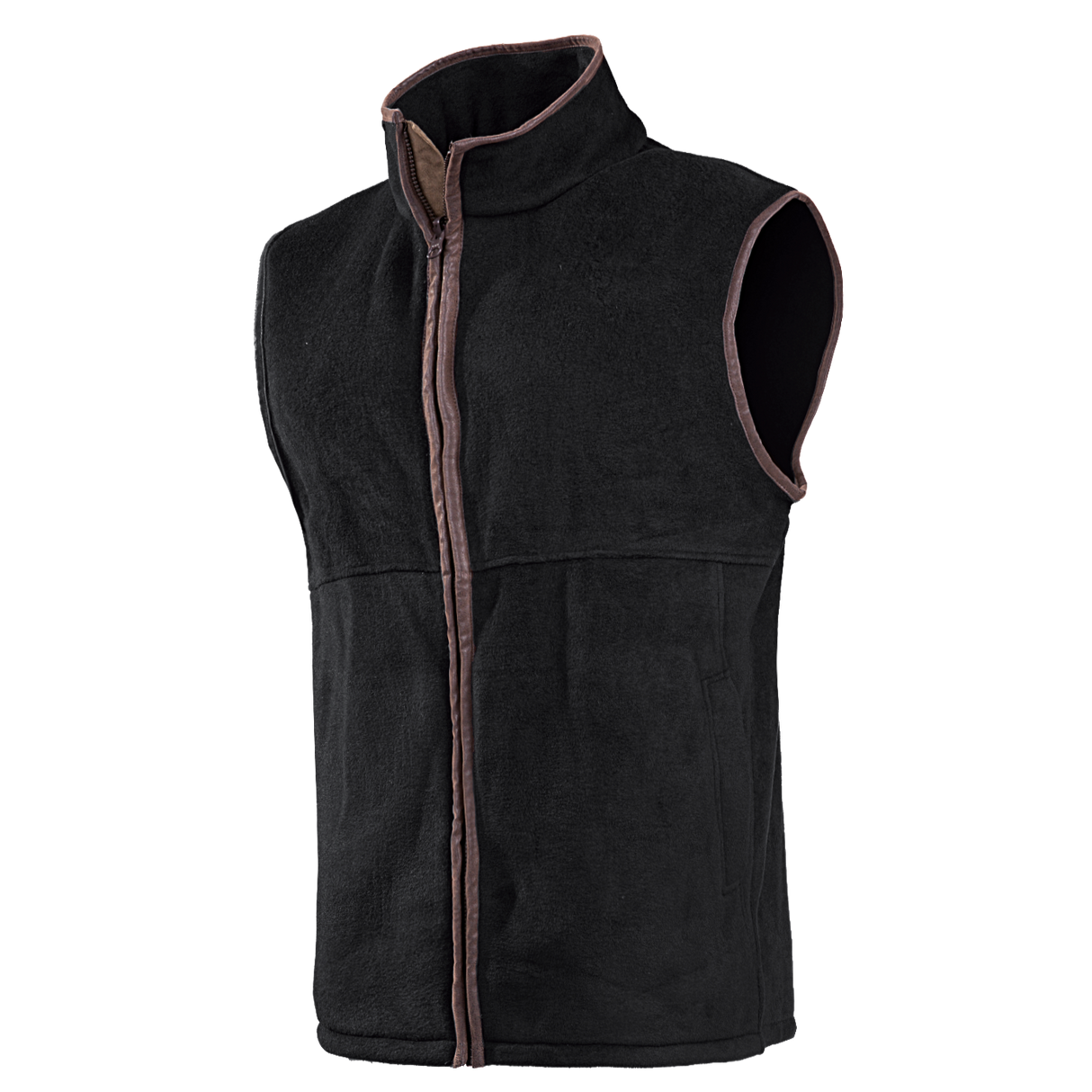 Baleno Harvey Mens Fleece Bodywarmer #colour_anthracite