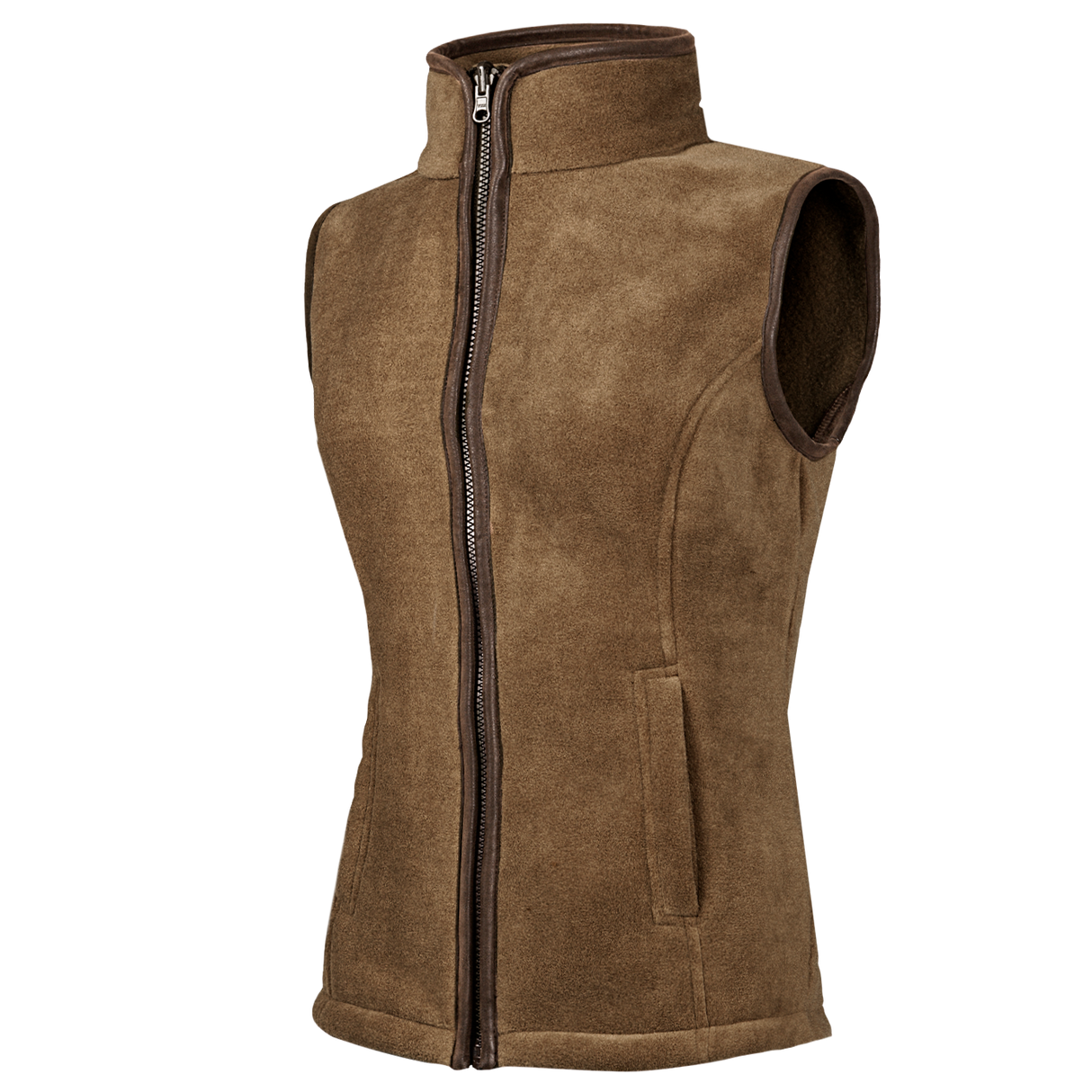 Baleno Sally Ladies Fleece Gilet #colour_camel
