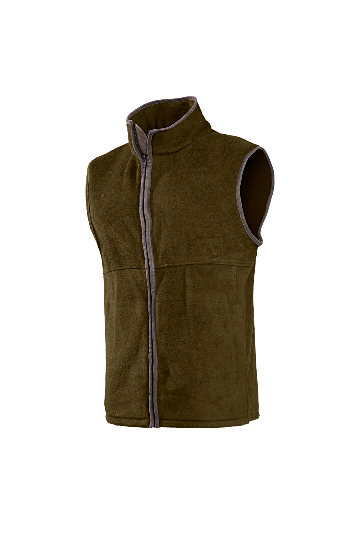 Baleno Harvey Mens Fleece Bodywarmer #colour_olive