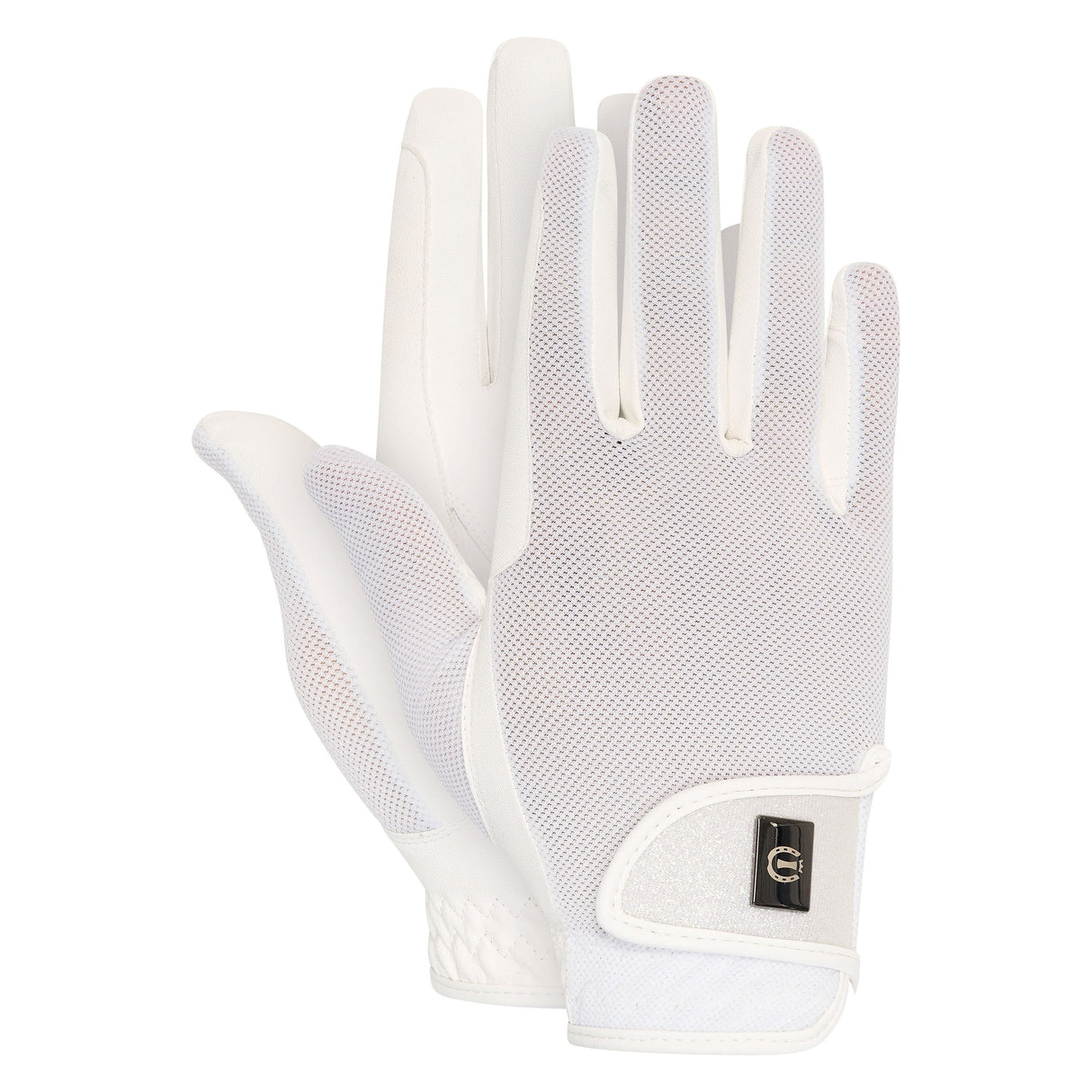 Imperial Riding Summer Cool Children's Gloves #colour_white