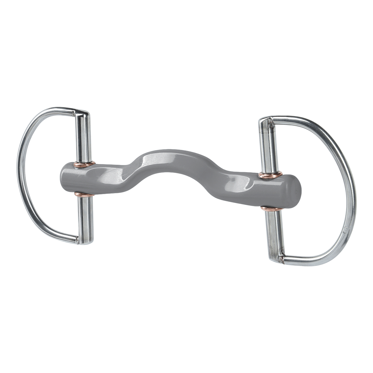 Beris Hard D-Ring Konnex Tongue Port Snaffle