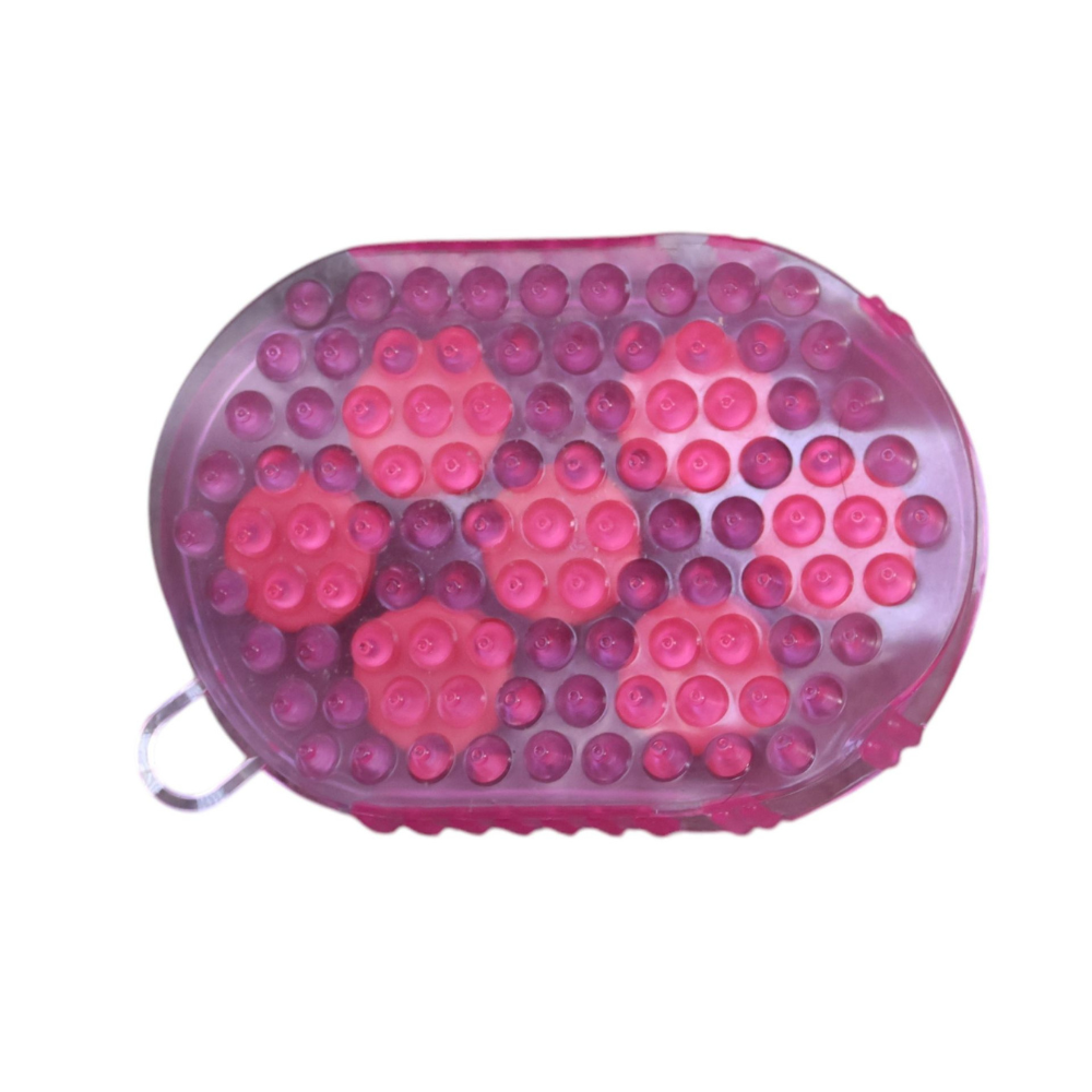Equi-Sential Massage Grooming Glove #colour_pink