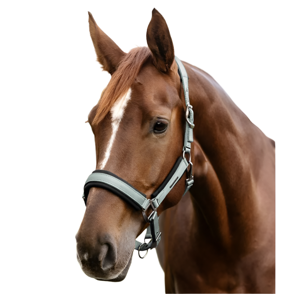 Waldhausen Soft Touch Halter #colour_silver-blue