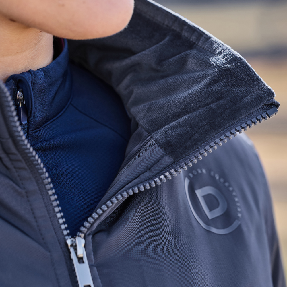 Dublin Zip Through Ladies Blouson Team Jacket #colour_navy