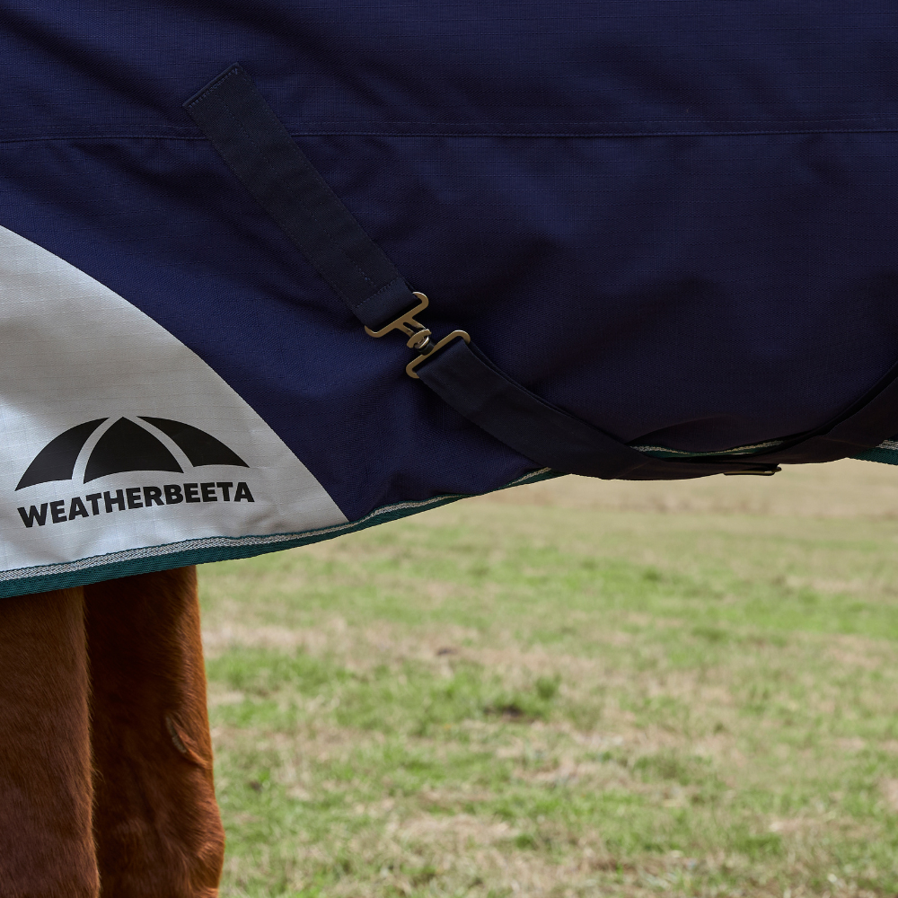 Weatherbeeta Comfitec Plus Dynamic 0G Turnout #colour_navy-forest-navy