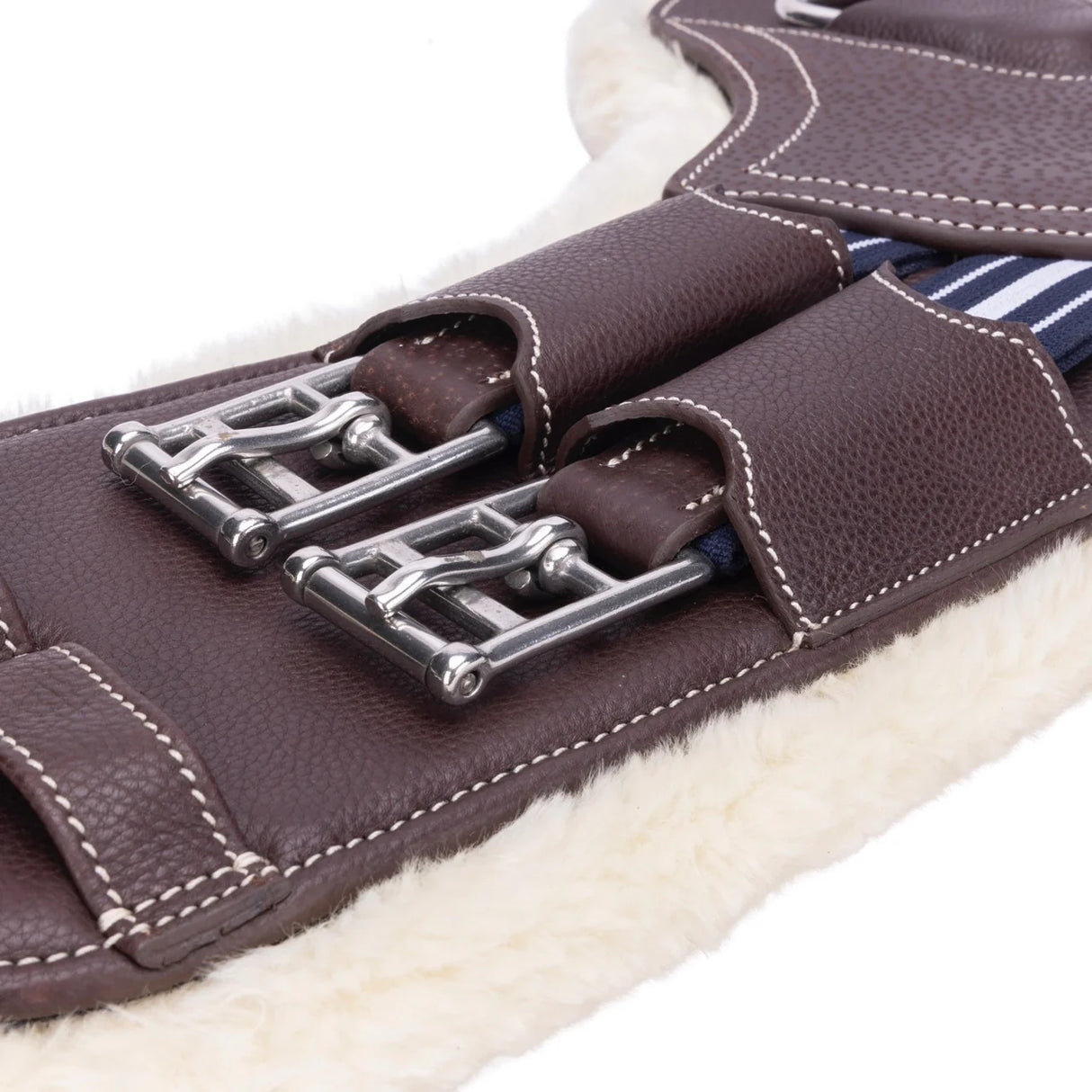 Shires Velociti Lusso Elite Dressage Girth #colour_havana