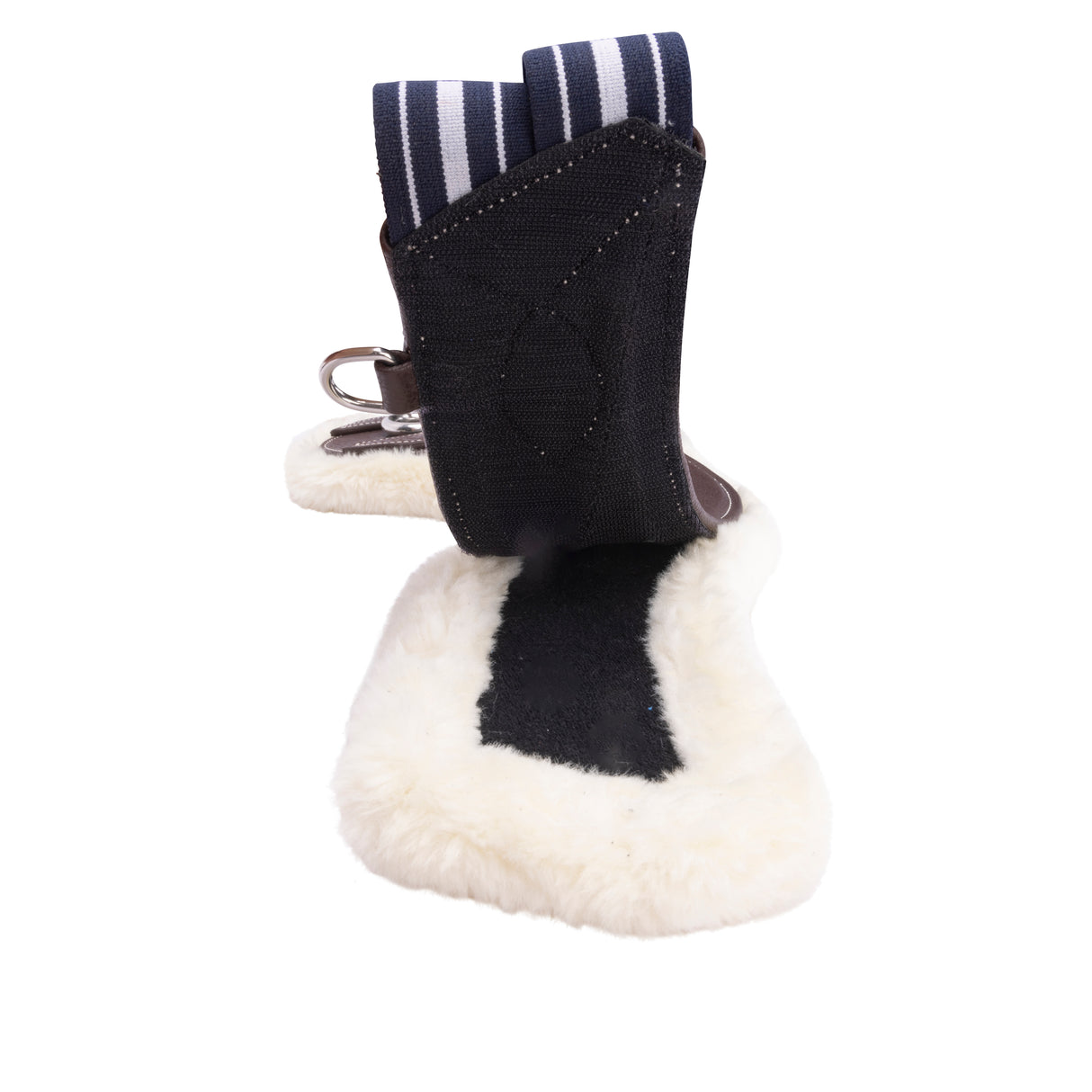 Shires Velociti Lusso Elite Anatomical Girth #colour_havana