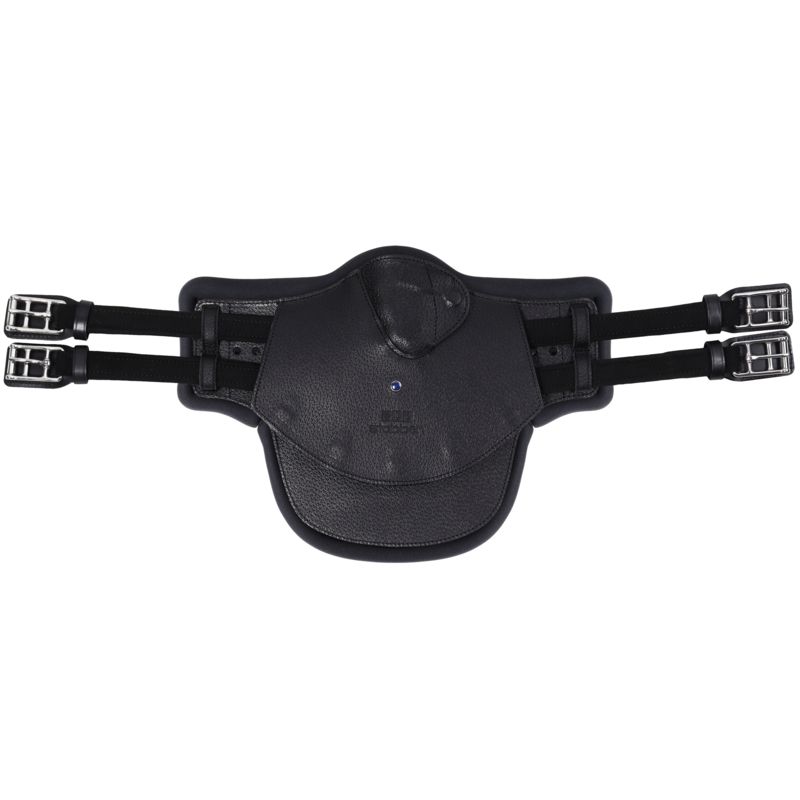 Stubben Equi-Soft® Belly Stud Girth with Cover - Black #colour_neoprene-black
