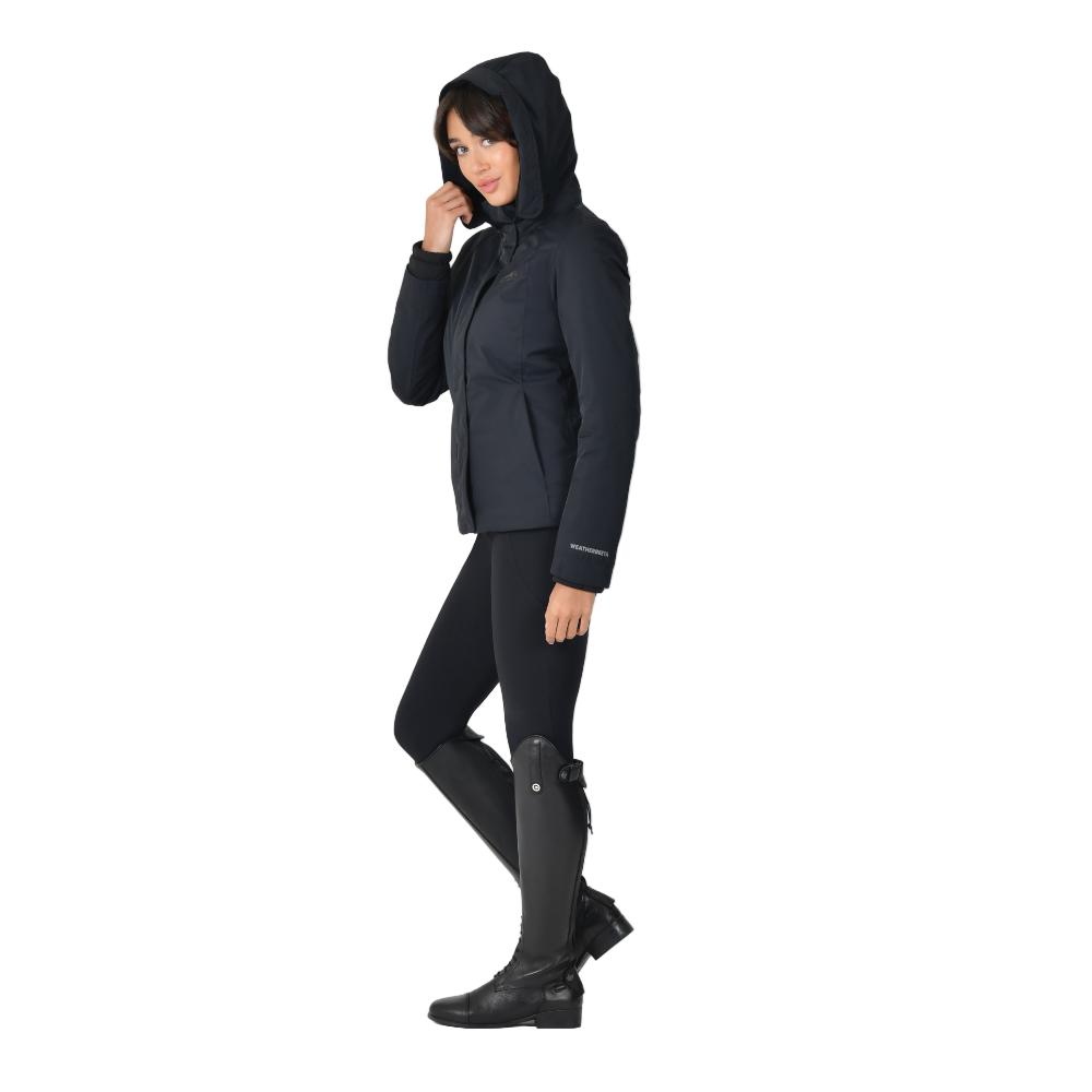 Weatherbeeta Ladies Protect Jacket With High Neck #colour_black