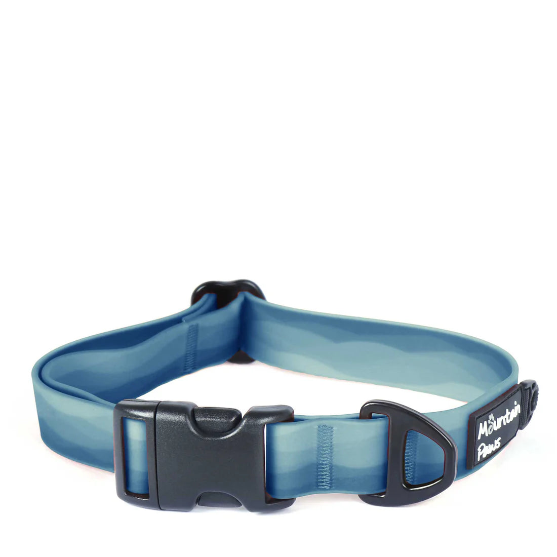 Mountain Paws Waterproof Dog Collar #colour_blue