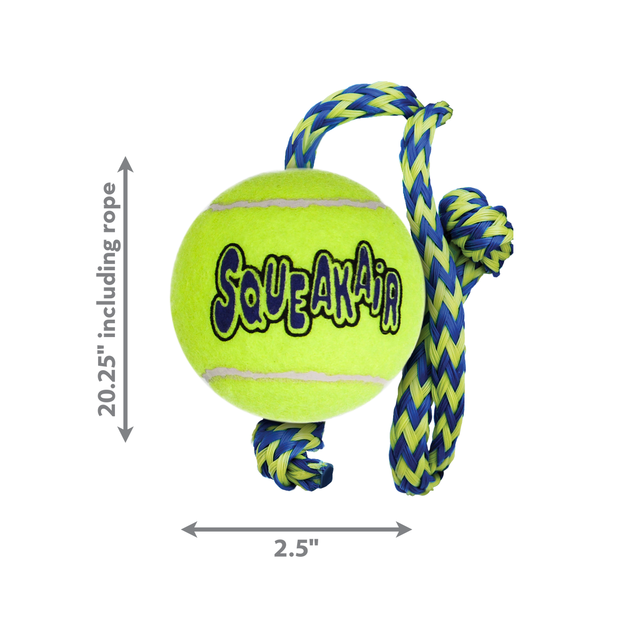 Kong Squeakair Ball C/W 로프