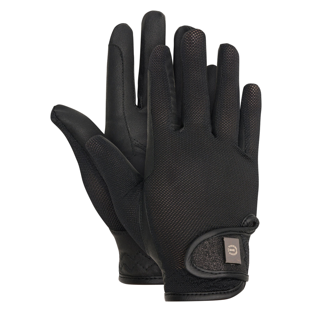 Imperial Riding Summer Cool Children's Gloves #colour_black