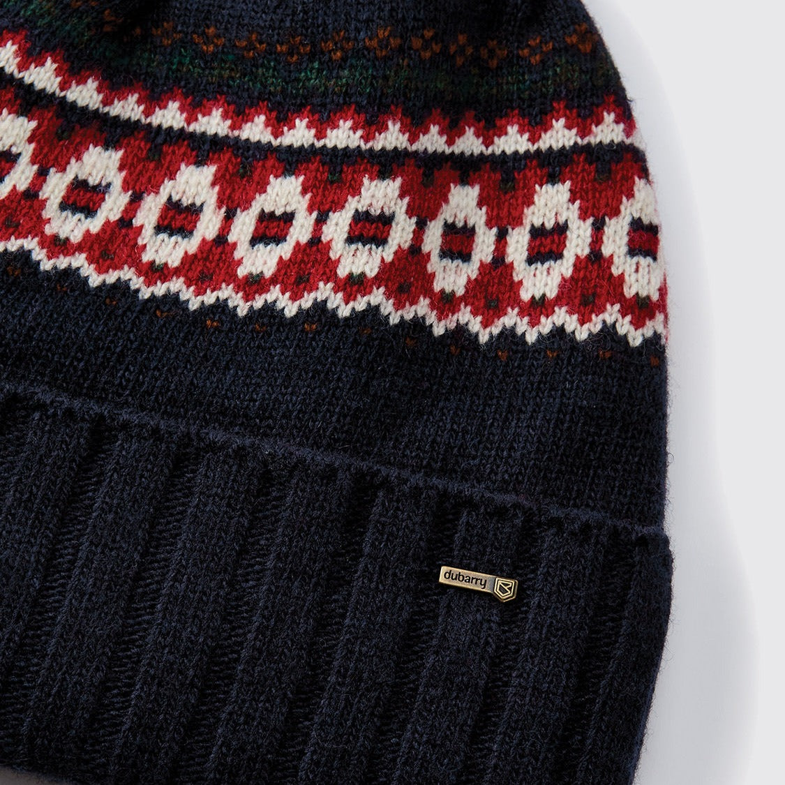 Dubarry Kilcormac Knitted Hat #colour_Navy