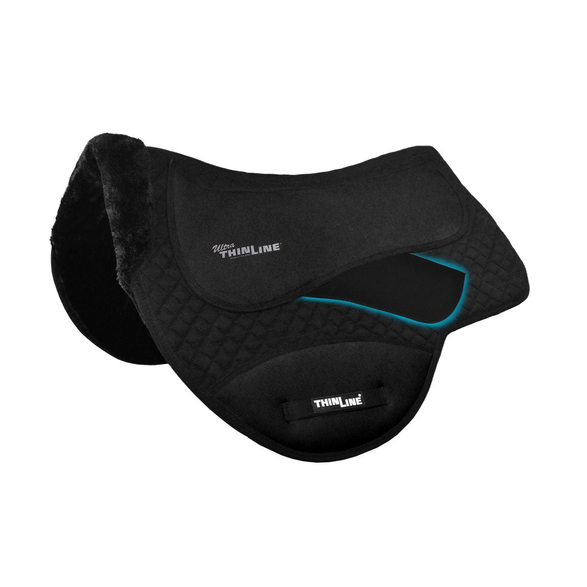 ThinLine Endurance Dropped Rigging Fleece Lined Saddle Pad